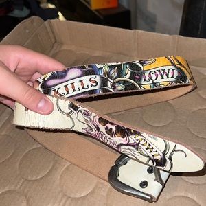 Used Ed hardy belt